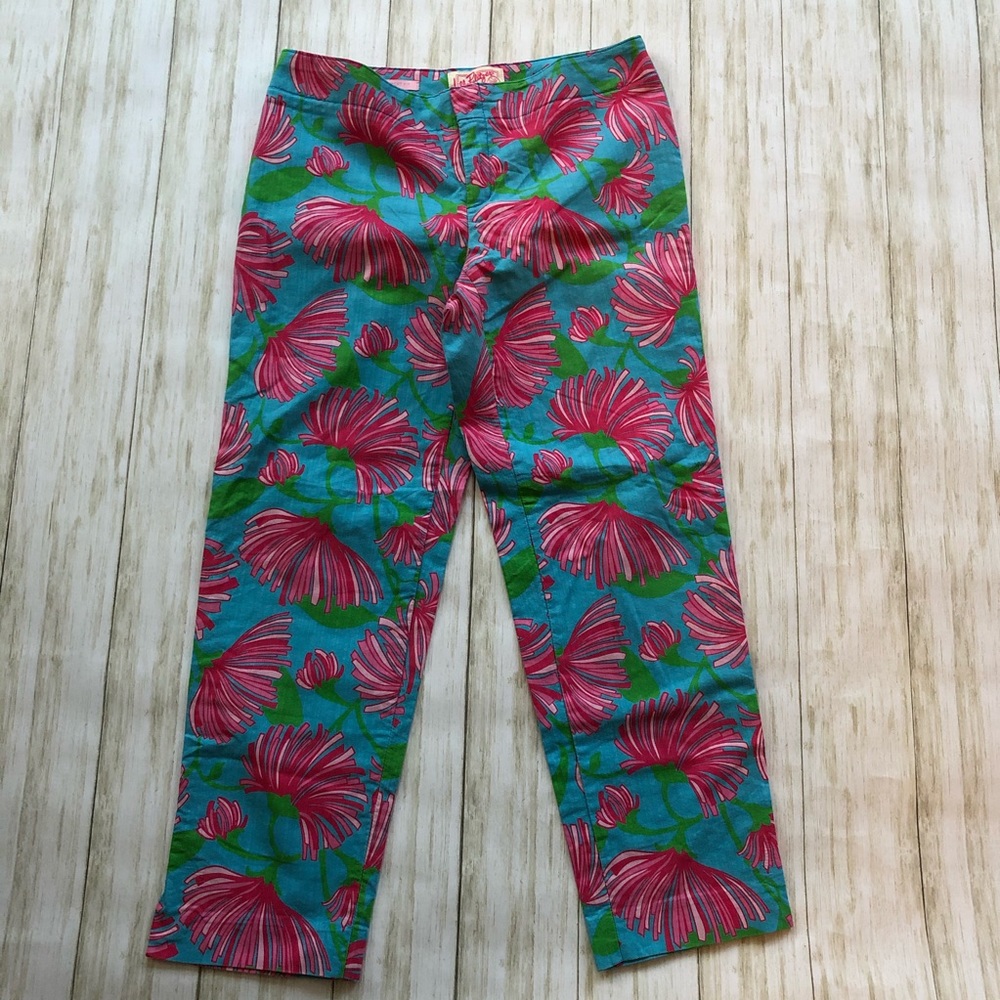 💚Lilly Pulitzer Originals Tradewind Resort Fit capris